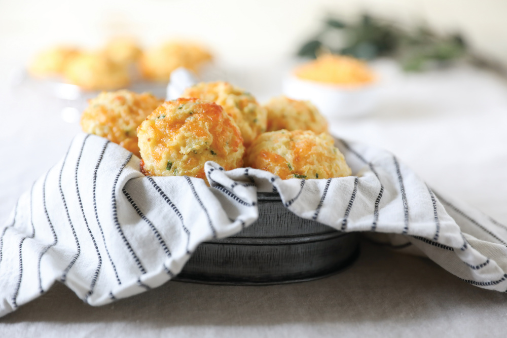 Cauliflower Cheddar Biscuits