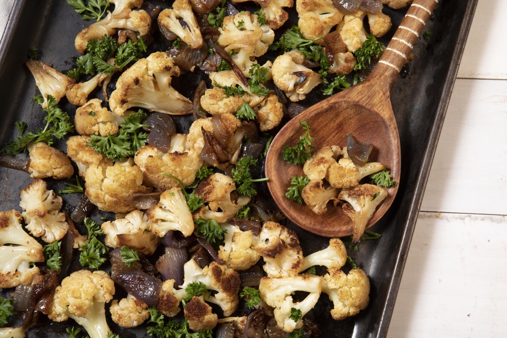Cauliflower Garlic Roast