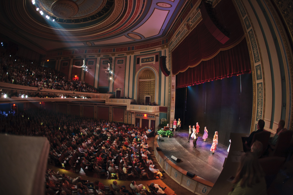 Broadway show happening at the Lerner Theatre, one of the things to do in Elkhart